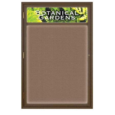United Visual Products Open Faced Traditional Rounded Corkboard UV640ARC-BLACK-PUMICE